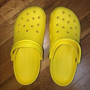 Yellow CROCS